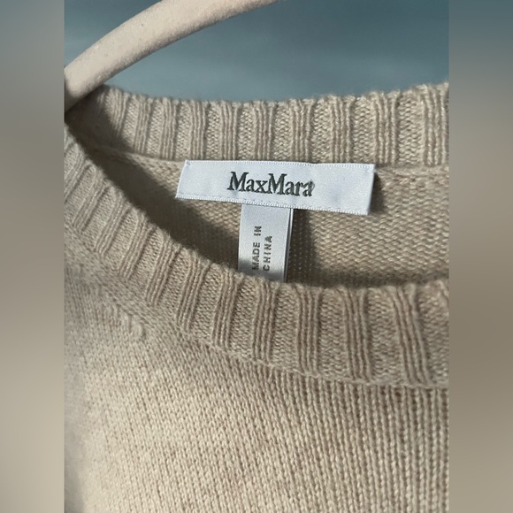 Max Mara 100% cashmere side braided sweater - Picture 2 of 6